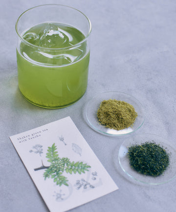 Watered green tea Sansho tea bag